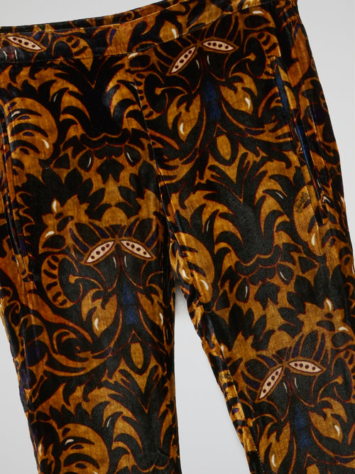 Baroque Inspired Bootcut Trousers