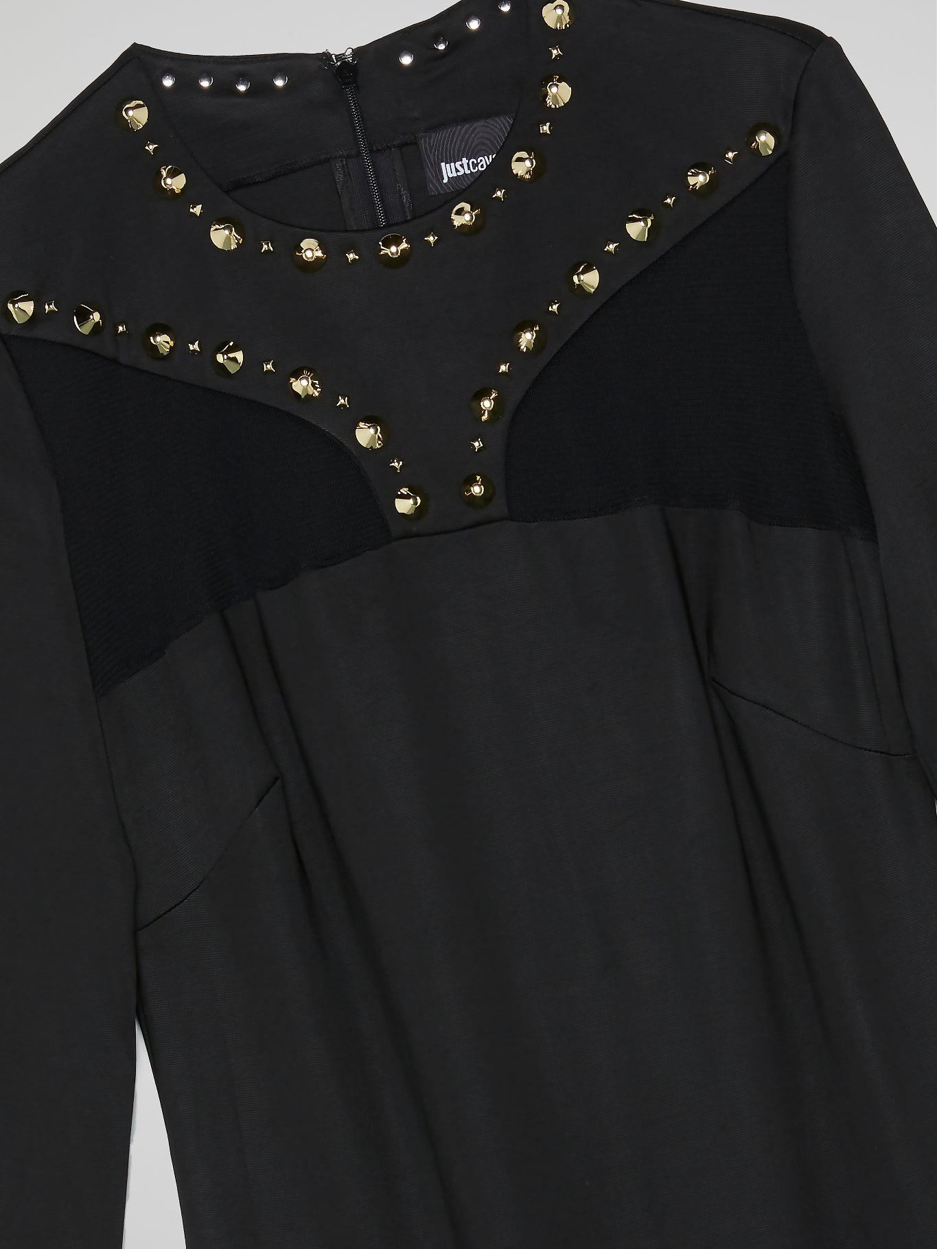 Black Studded Long Sleeve Dress Black Studded Long Sleeve Dress