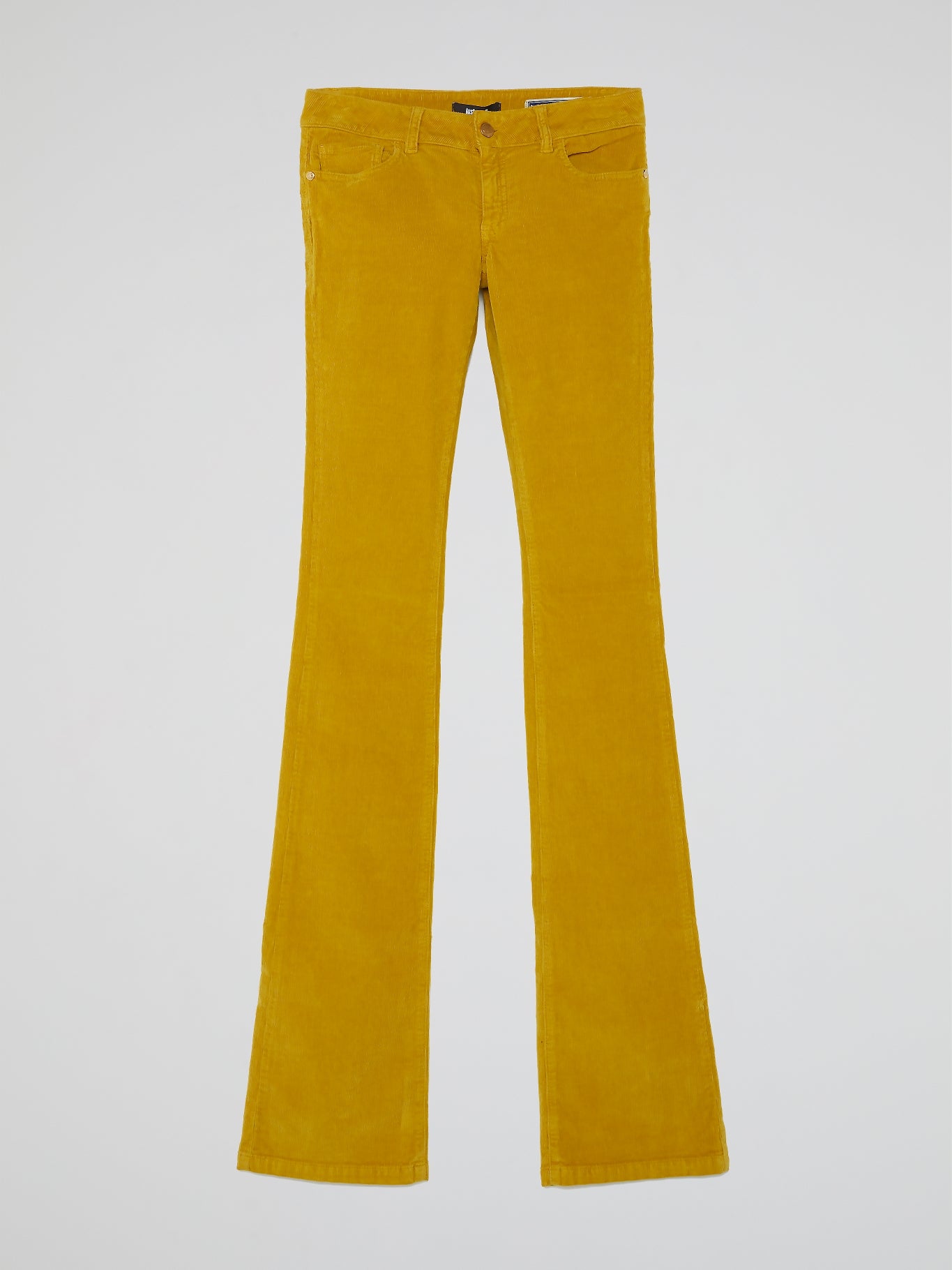Mustard Bootcut Corduroy Pants