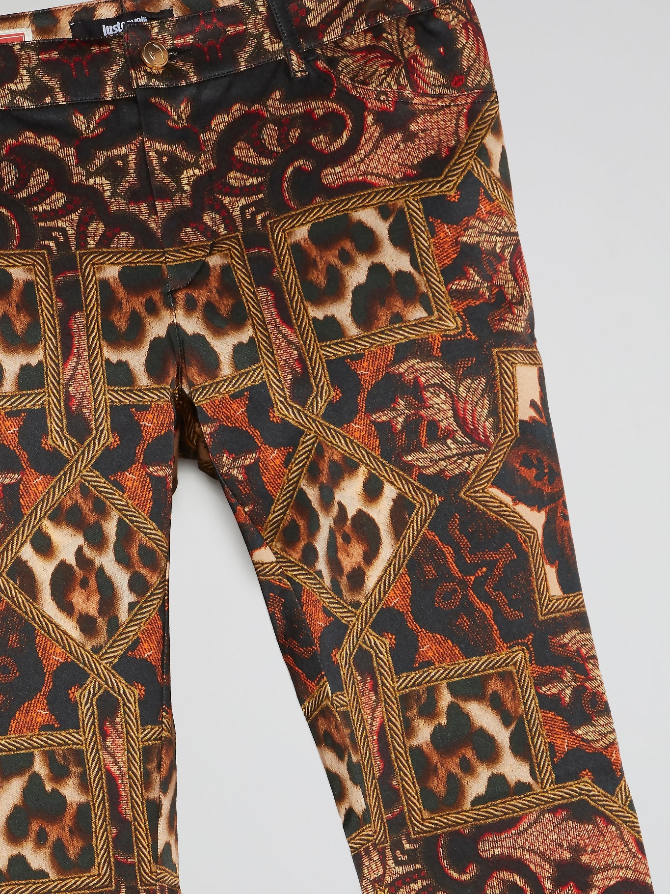 Leopard Print  Trousers