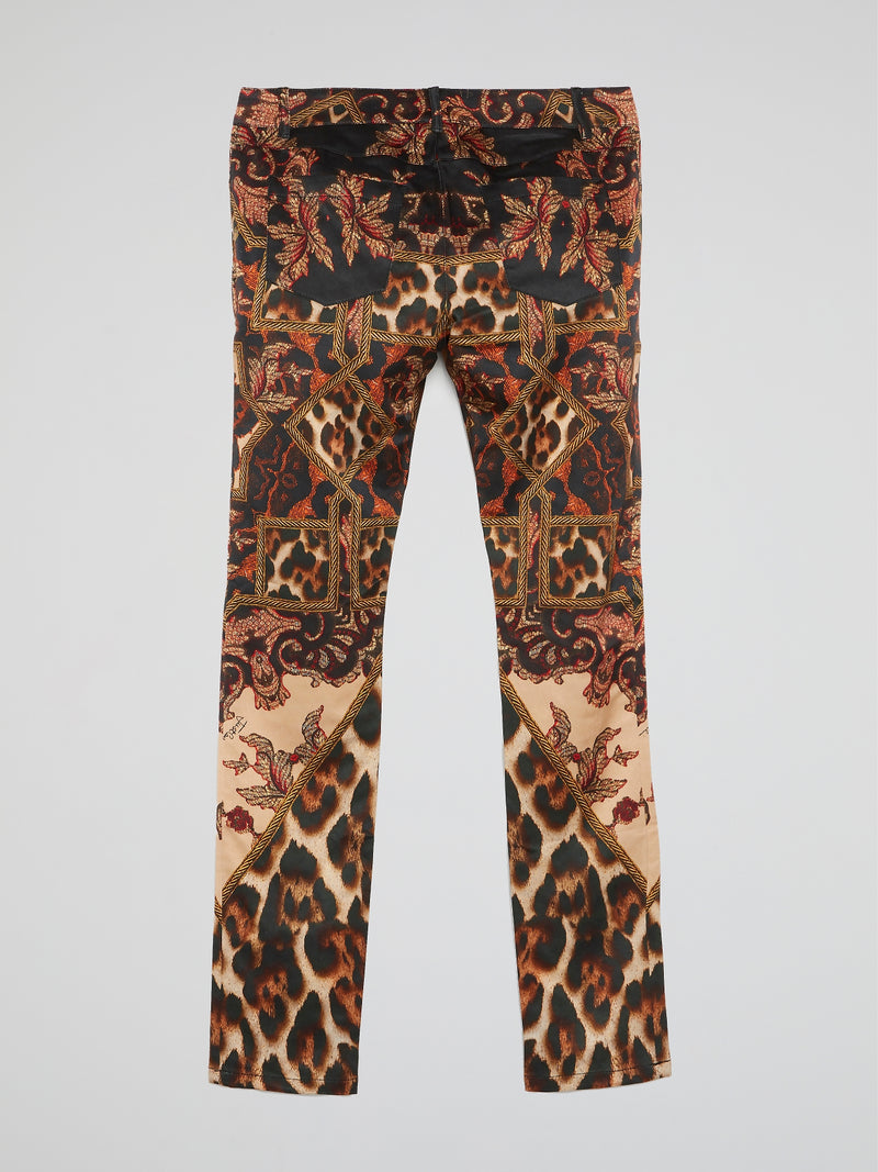 Leopard Print  Trousers