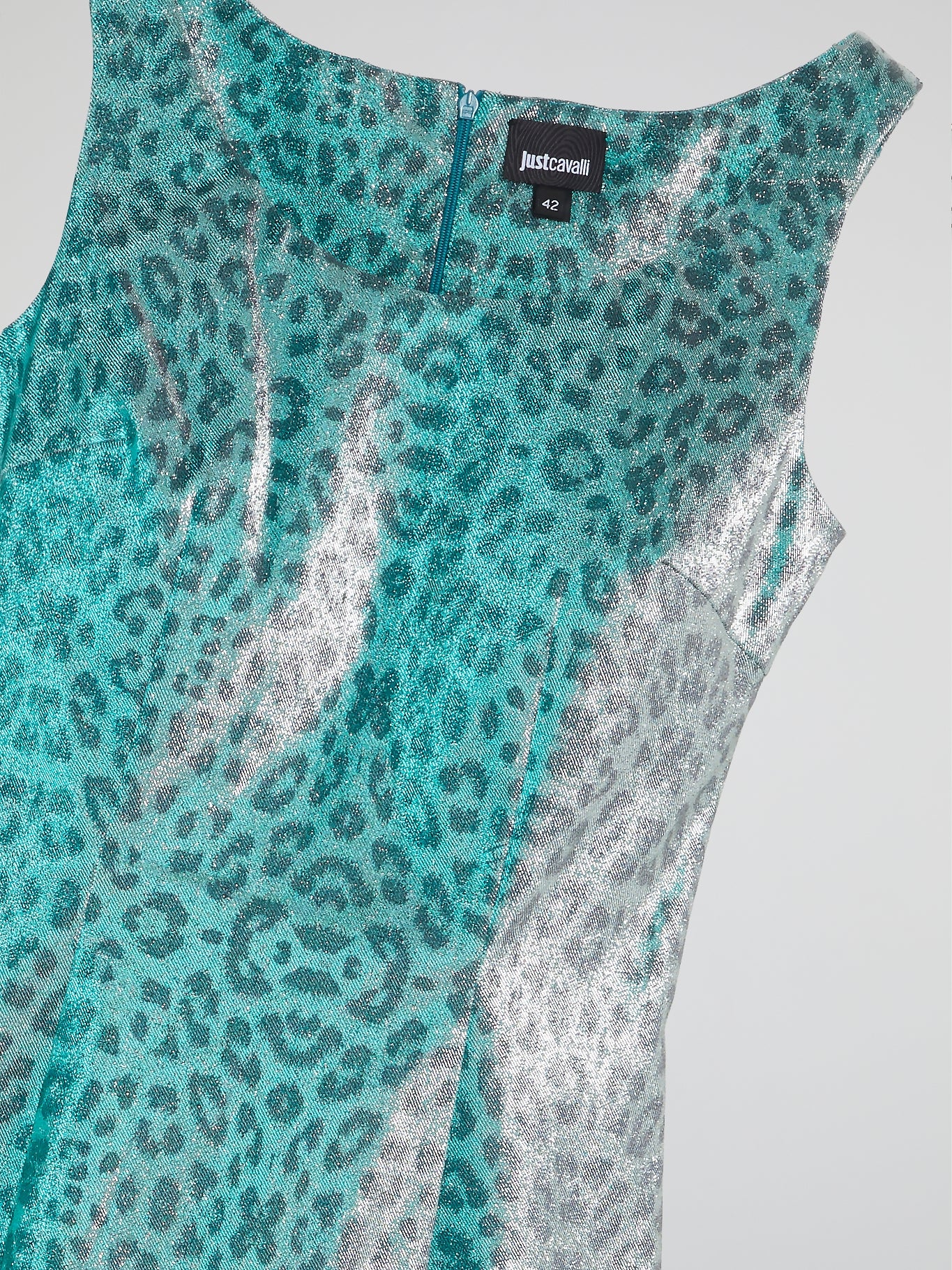 Glittered Leopard Print Dress