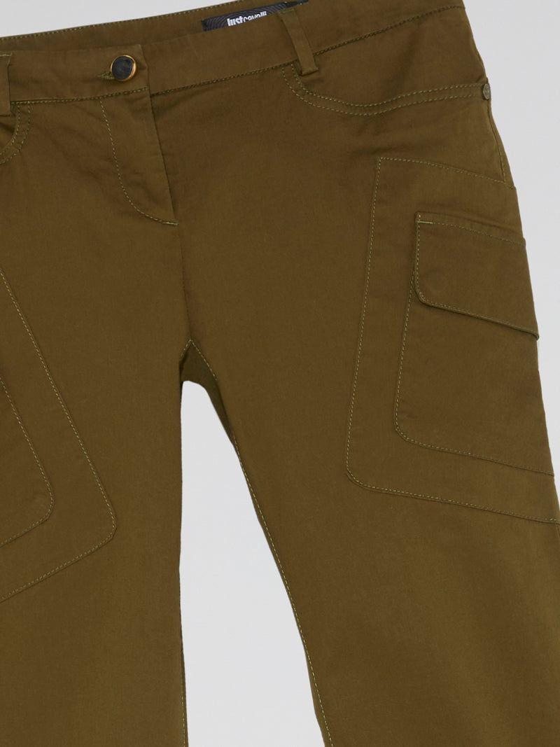Olive Multi Pocket Pants
