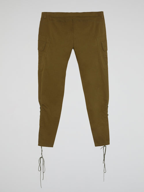 Olive Multi Pocket Pants
