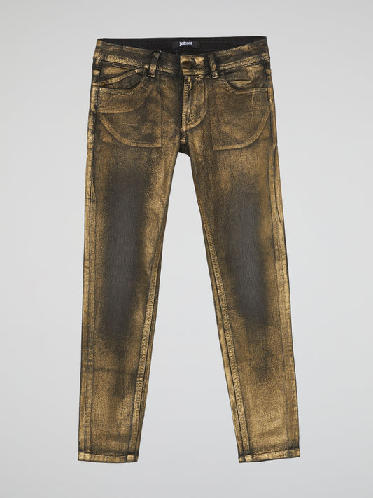 Gold Rustic Pants