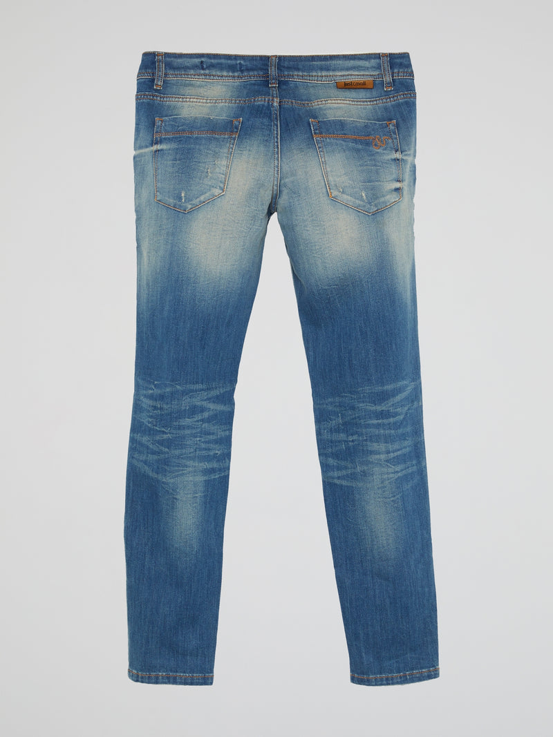 Blue Acid Fade Jeans