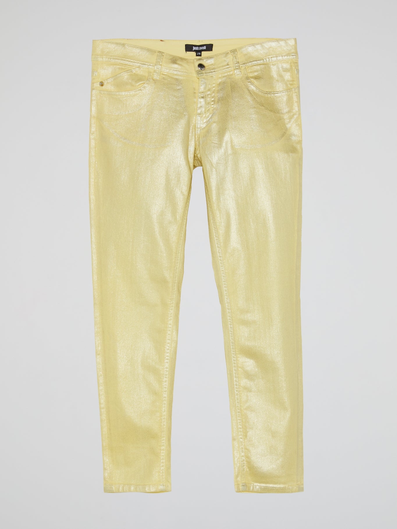 Yellow Glittered Pants