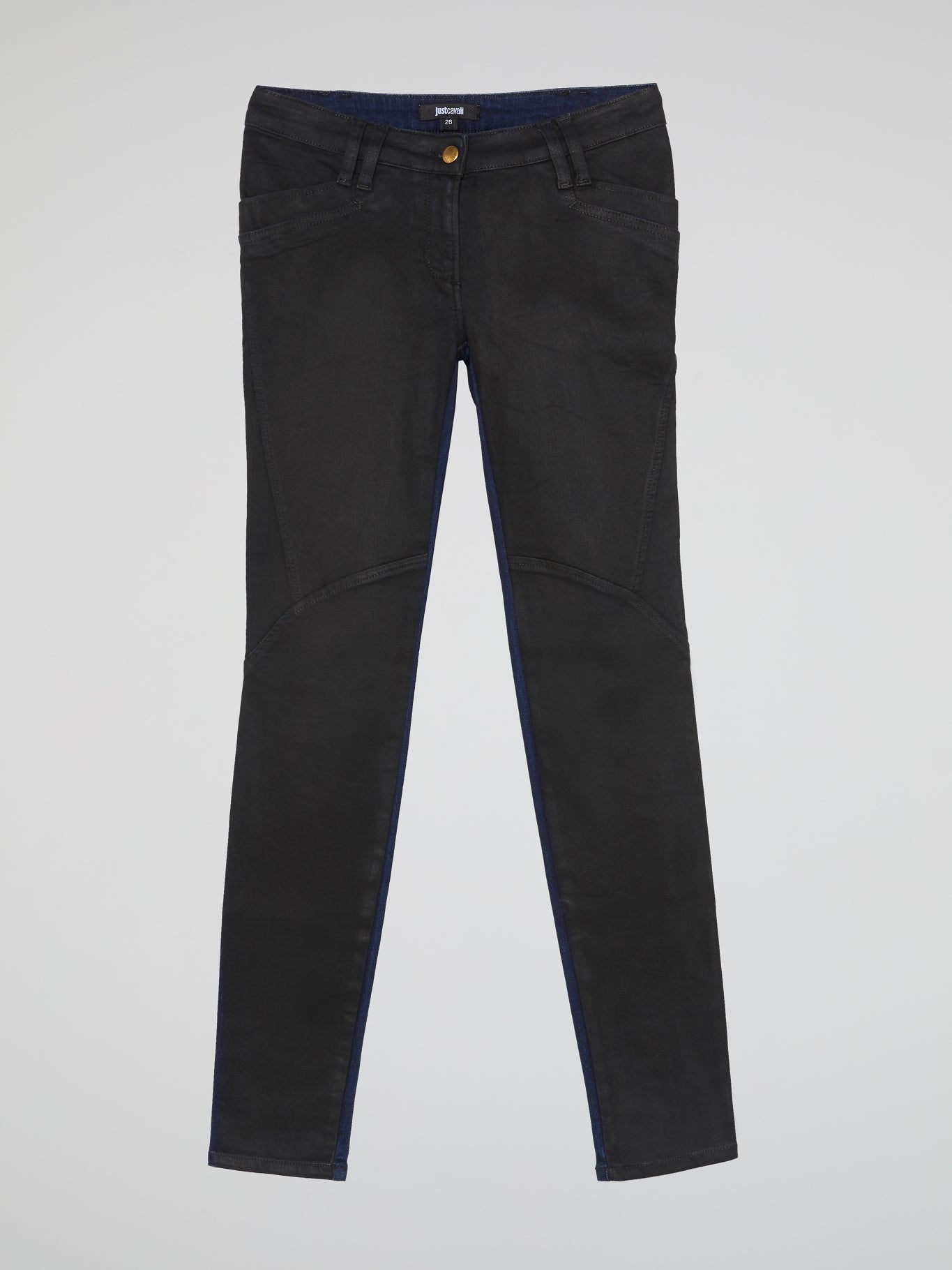 Two-Tone Slim Fit Jeans