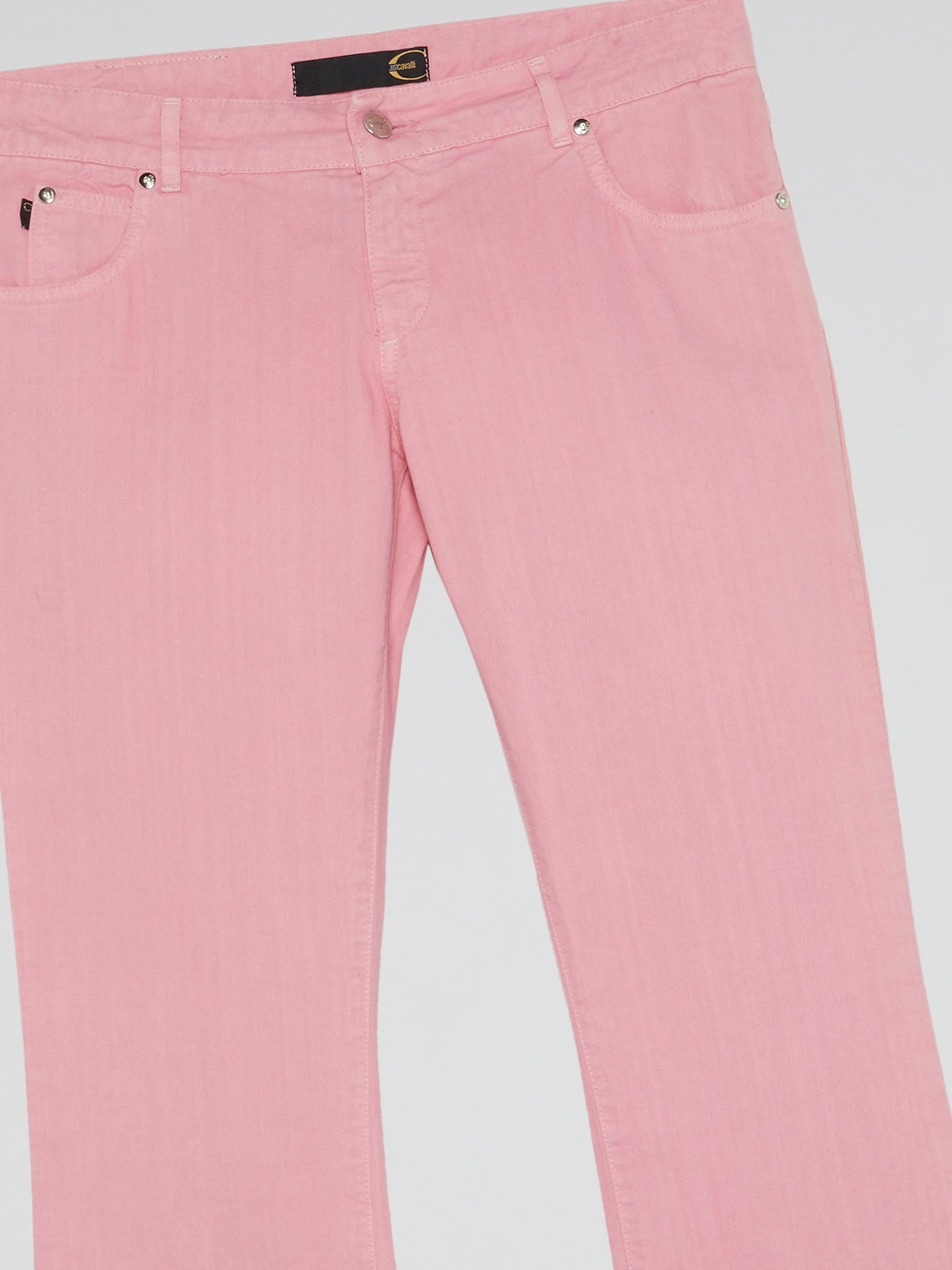Pink Bootcut Jeans