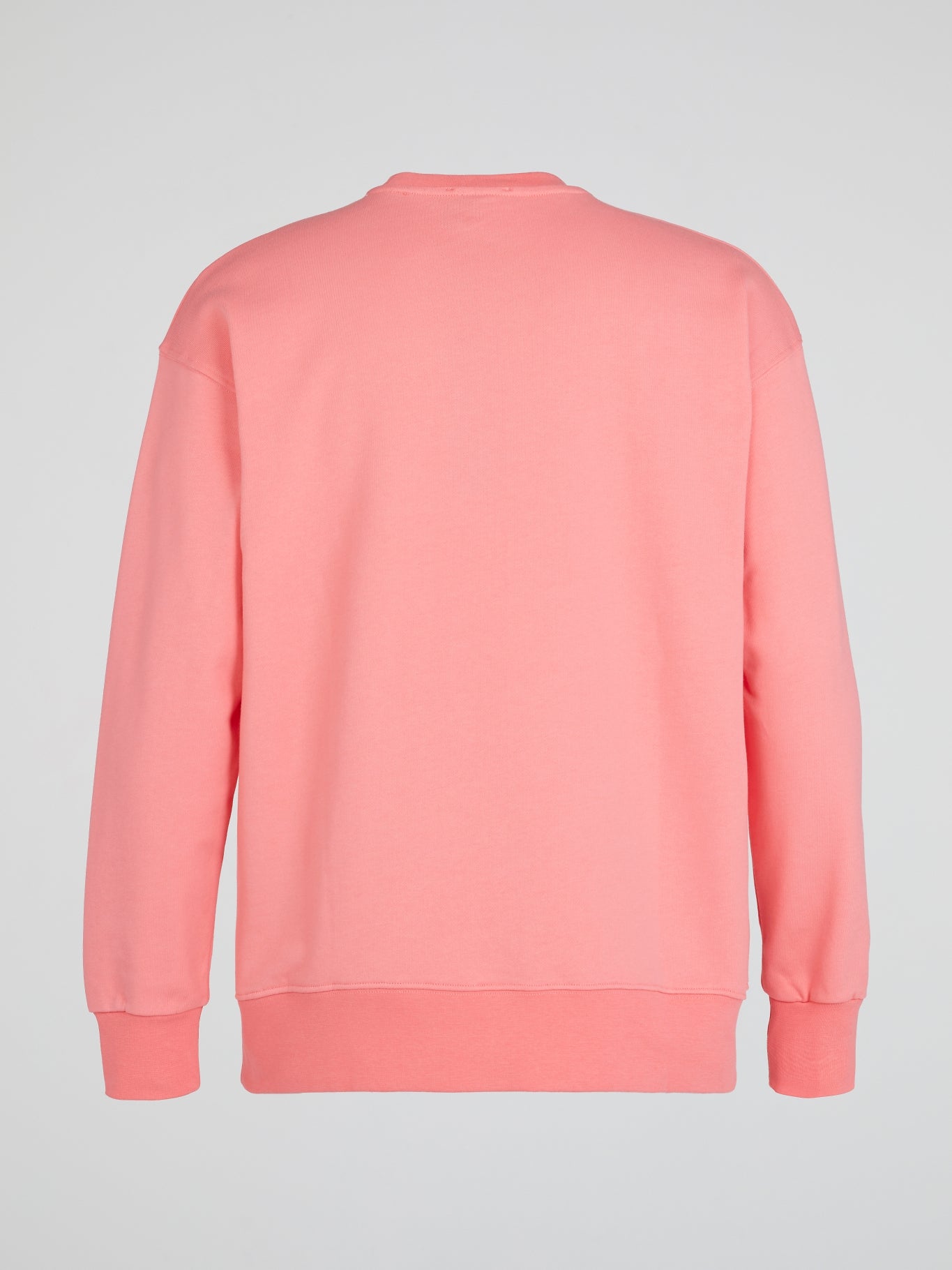 Pink Logo Cotton Sweatshirt
