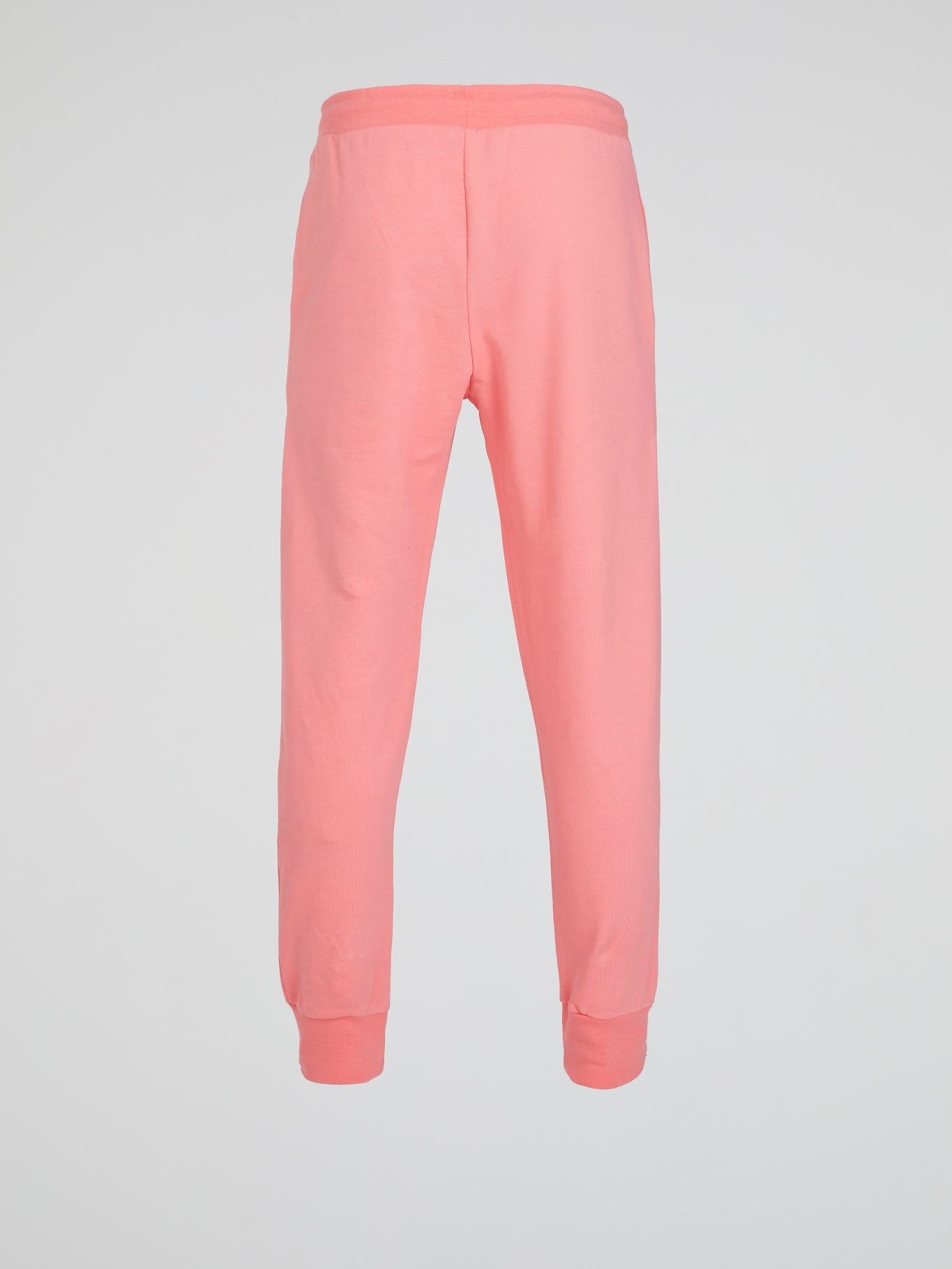 Pink Logo Cuffed Track Pants