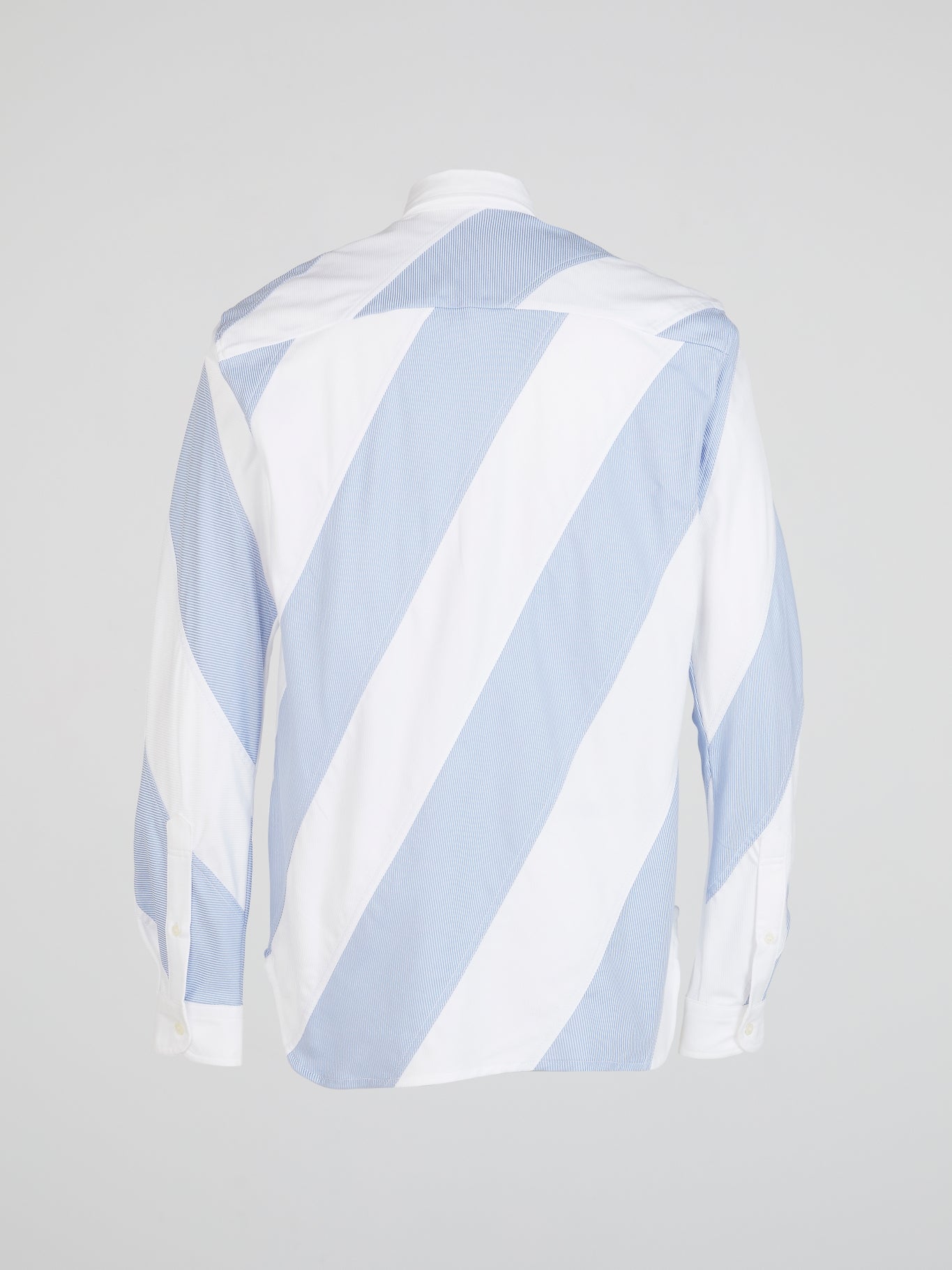 Striped Patchwork Long Sleeve Short