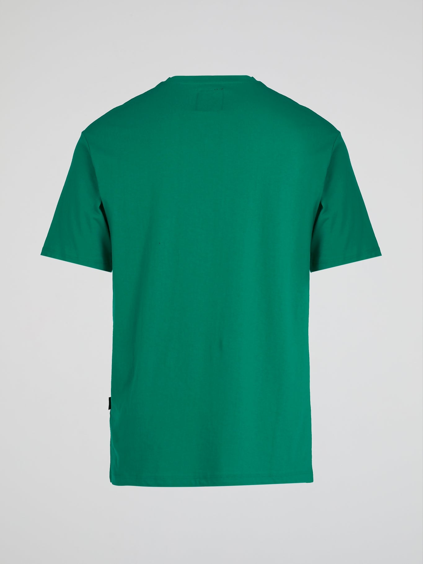 Green Contrast Logo Print T-Shirt