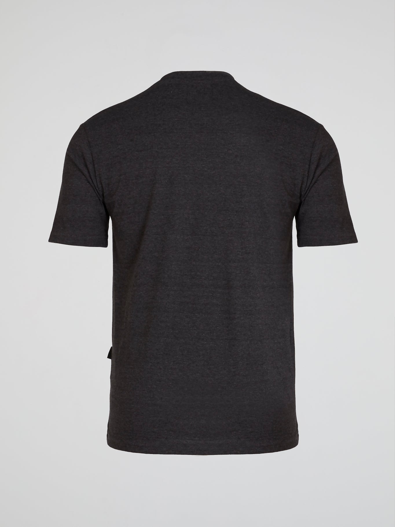 Black Graphic Cotton T-Shirt