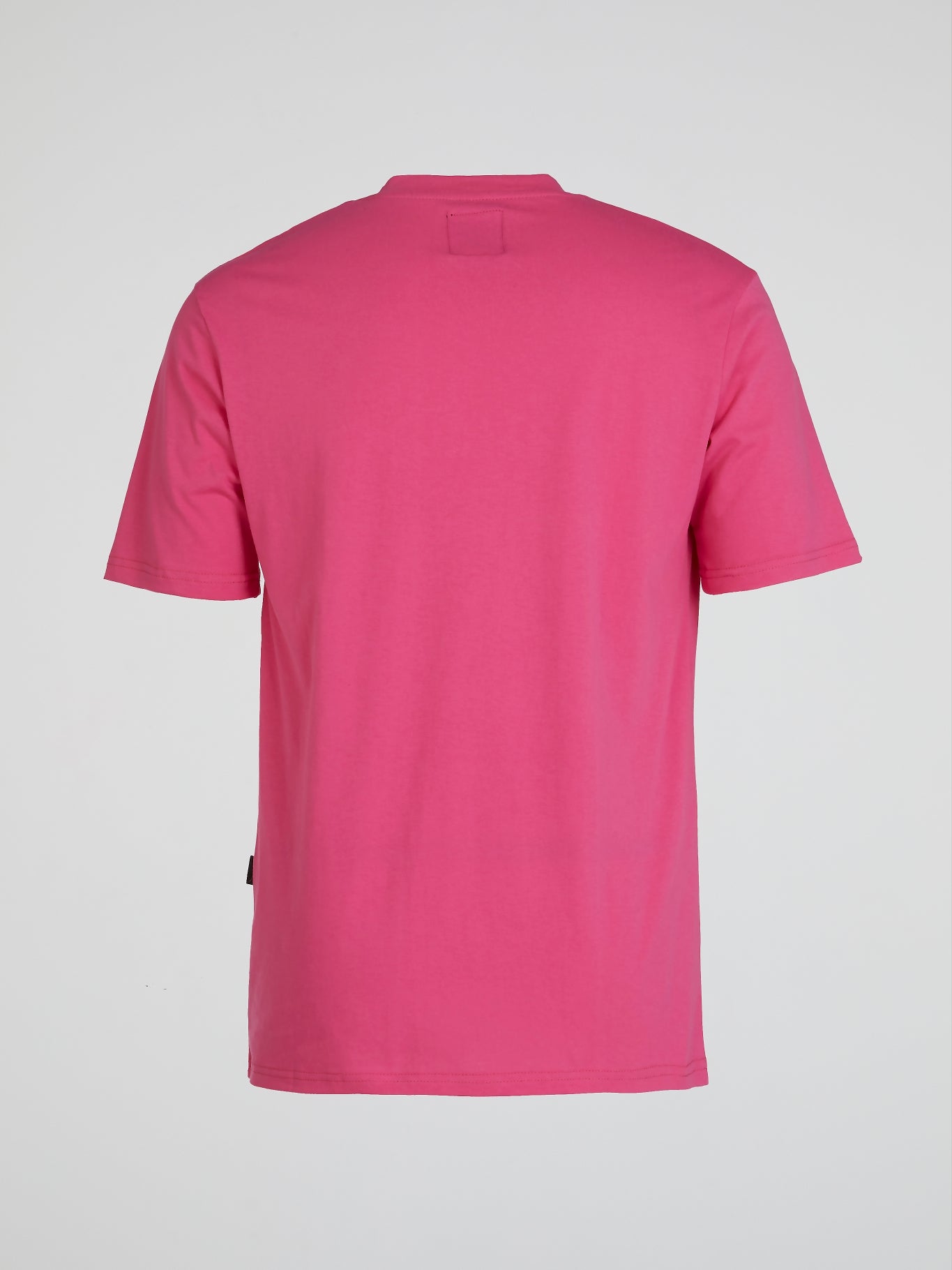 Pink Graphic Print Crewneck T-Shirt