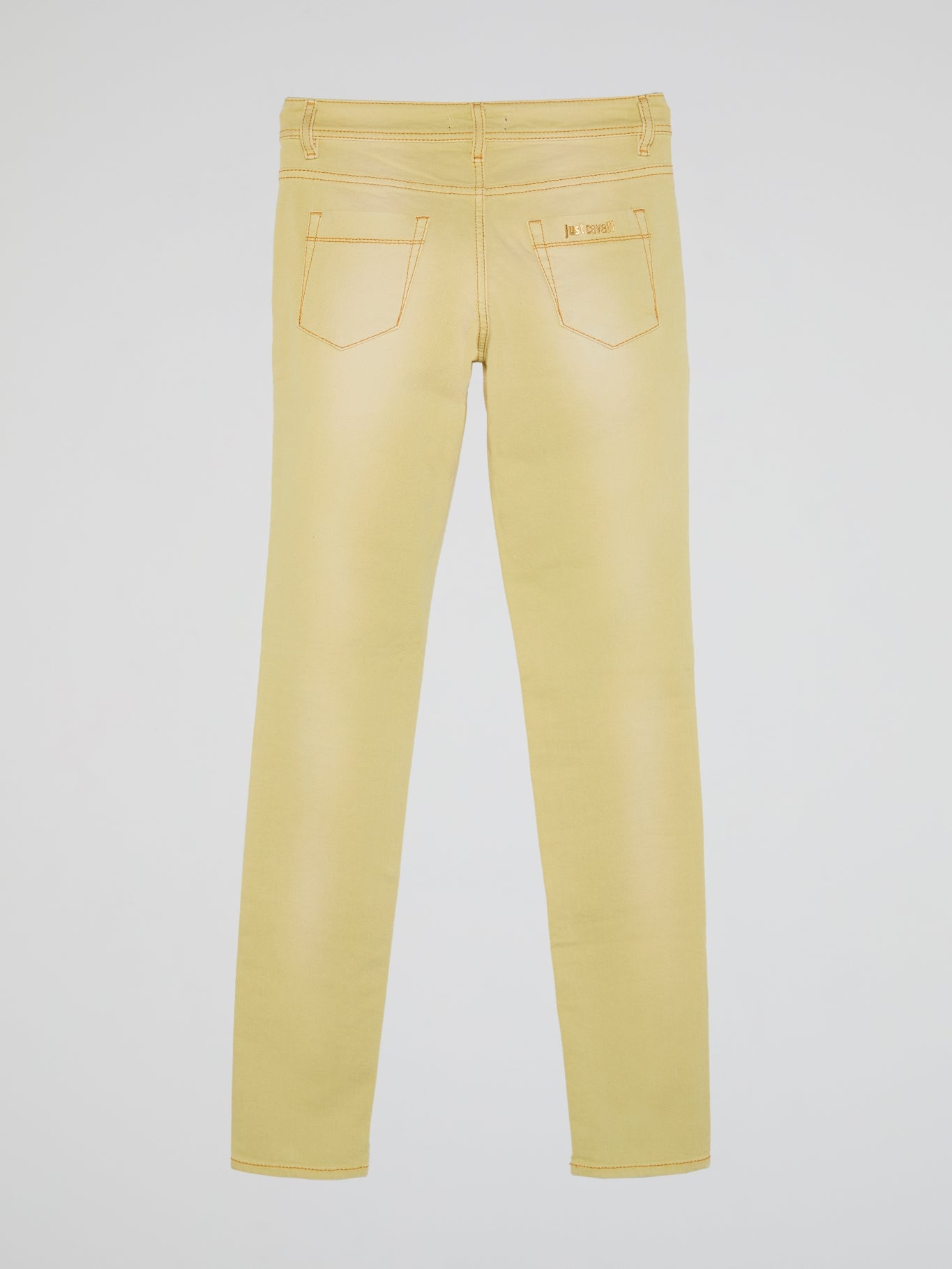 Yellow Slim Fit Jeans