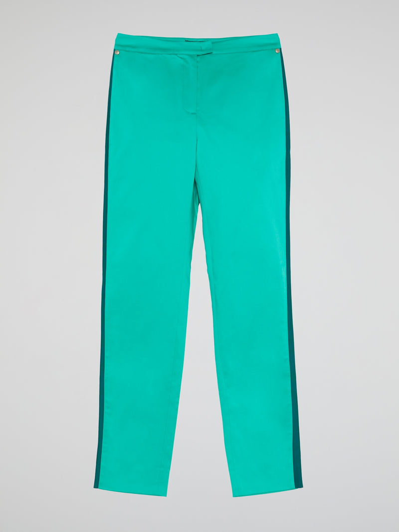Turquoise Suit Pants