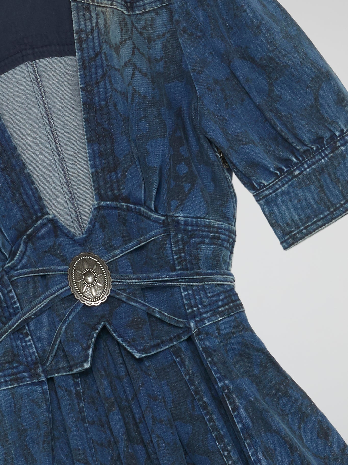 denim plunge dress MISSGUIDED Bow Detail Plunge Neck Denim Sleeveless Mini DressMISSGUIDED