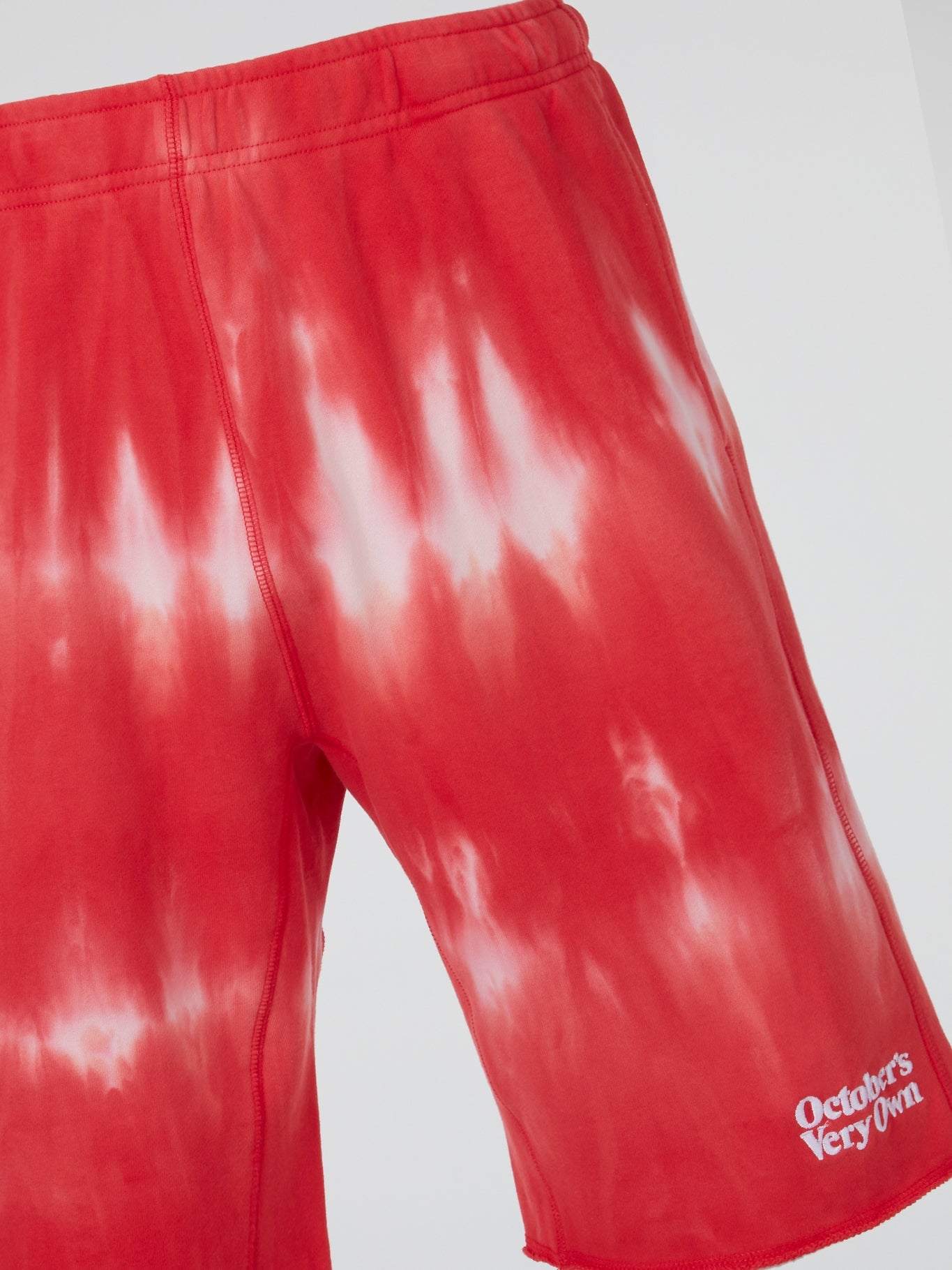 Red Marble Tie Dye Shorts