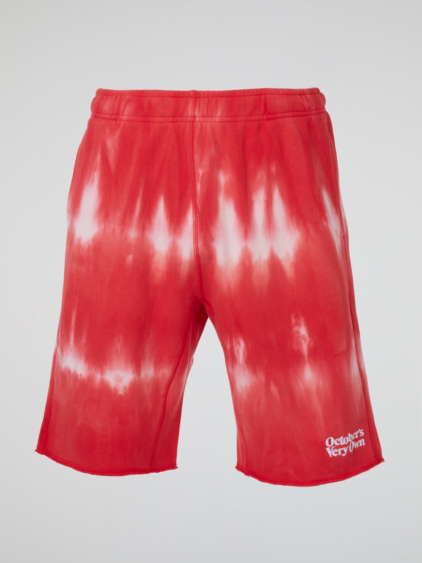 Red Marble Tie Dye Shorts
