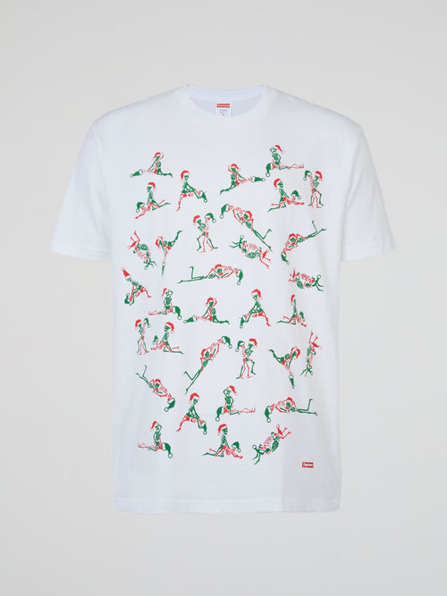 White Christmas Crewneck T-Shirt