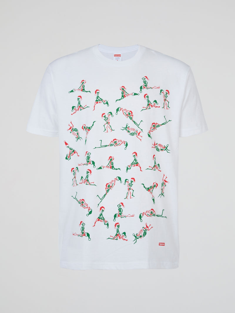 White Christmas Crewneck T-Shirt