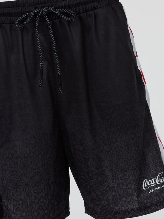 Les Benjamins x Coca-Cola Paisley Shorts