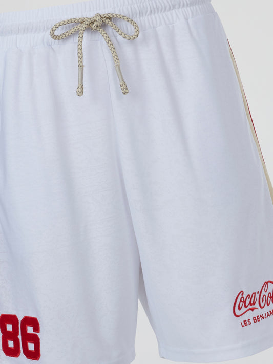 Les Benjamins x Coca-Cola Drawstring Shorts