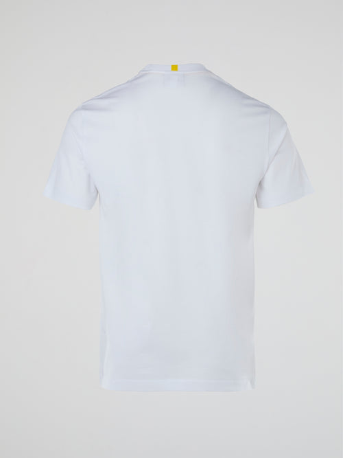 White Logo Crewneck T-Shirt