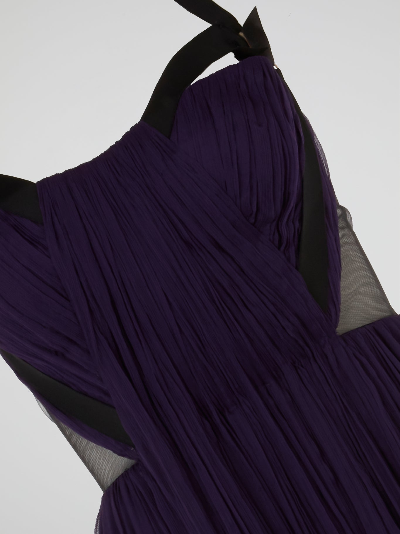 Maria Lucia Hohan Purple Halter Neck Cami Pleated Tulle Mini Dress Maria Lucia Hohan Purple Halter Neck Cami Pleated Tulle Mini Dress