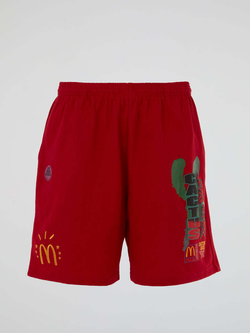 Travis Scott x McDonald's All American '92 Shorts