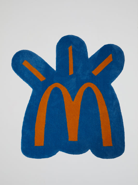 Travis Scott x McDonald's Cactus Arches Blue Rug