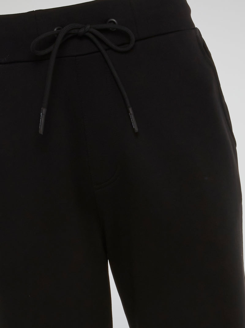 Black Logo Edge Trousers