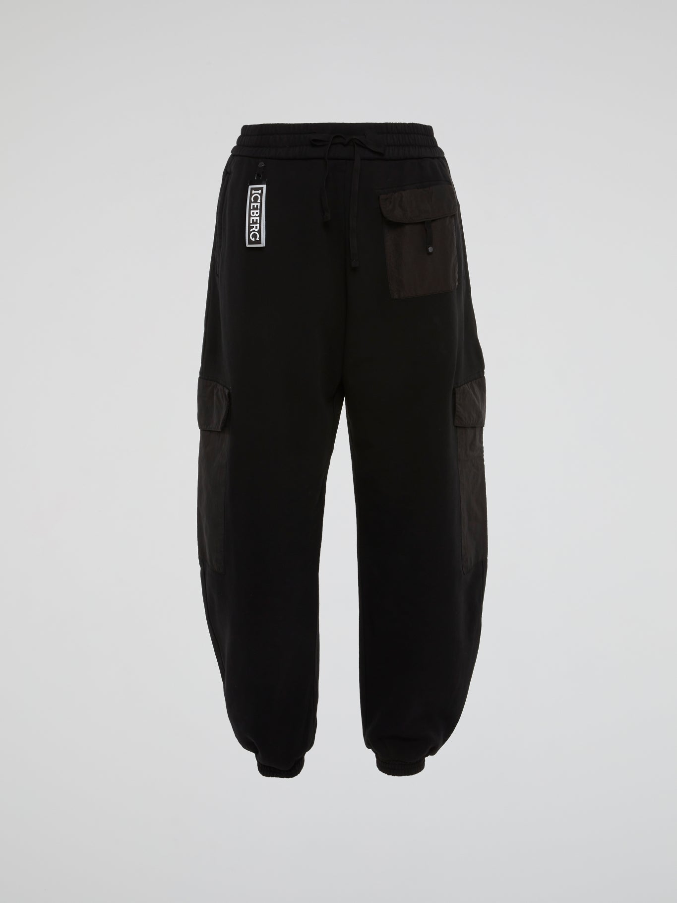 Black Multi-Pocket Detail Trousers