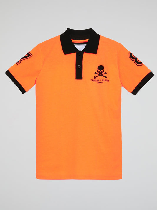 Orange Polo Shirt (Kids)