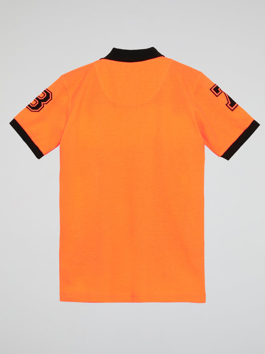 Orange Polo Shirt (Kids)