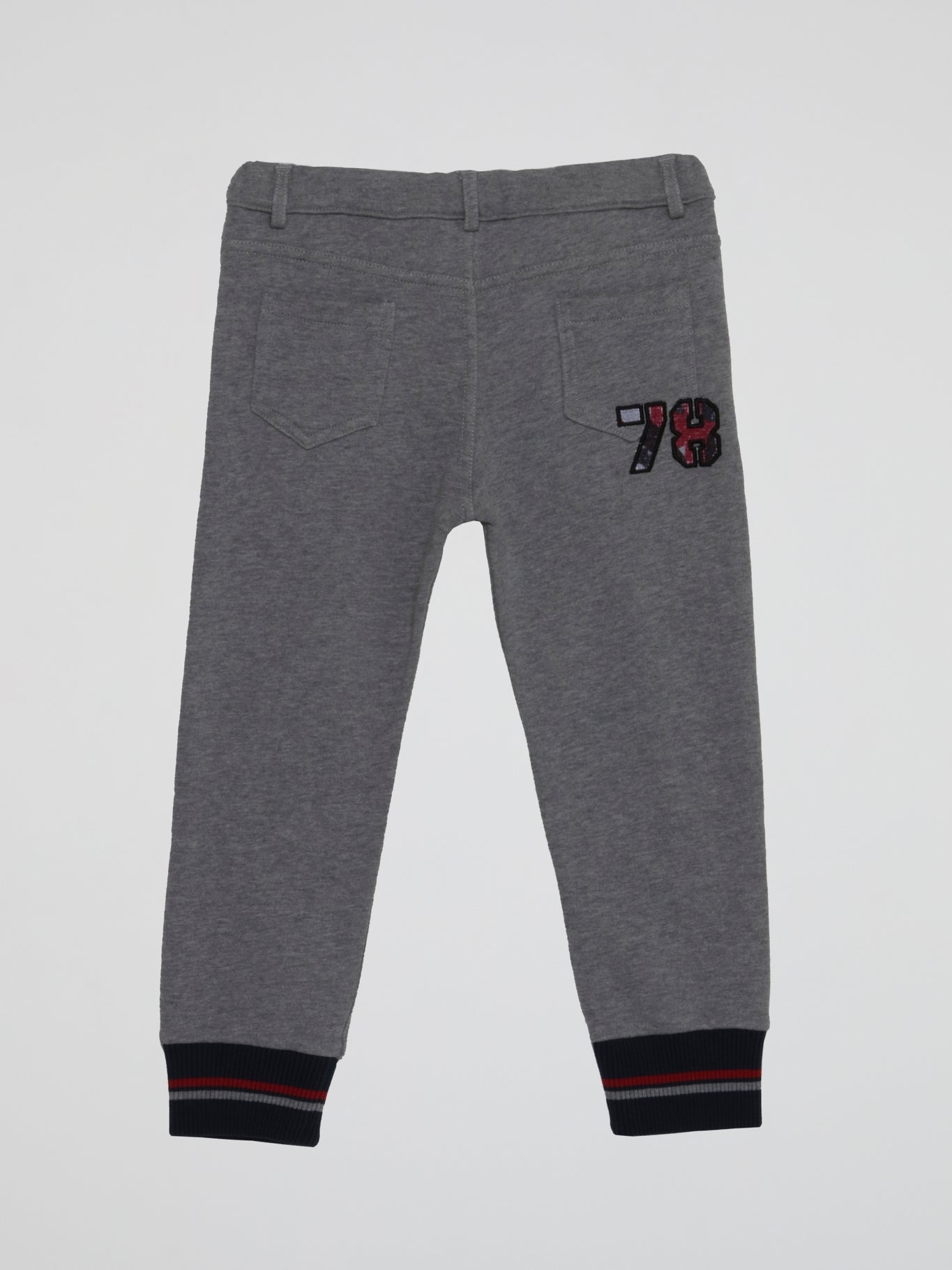 Grey Appliquéd Jogging Trousers (Kids)