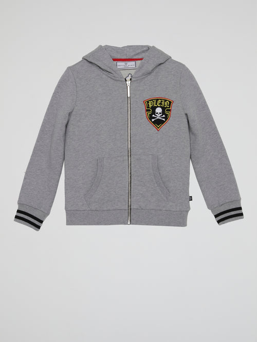 Grey Hoodie Sweatshirt (Kids)