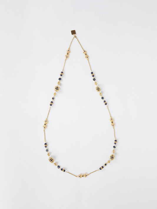 Gold Marine Pearl Necklace