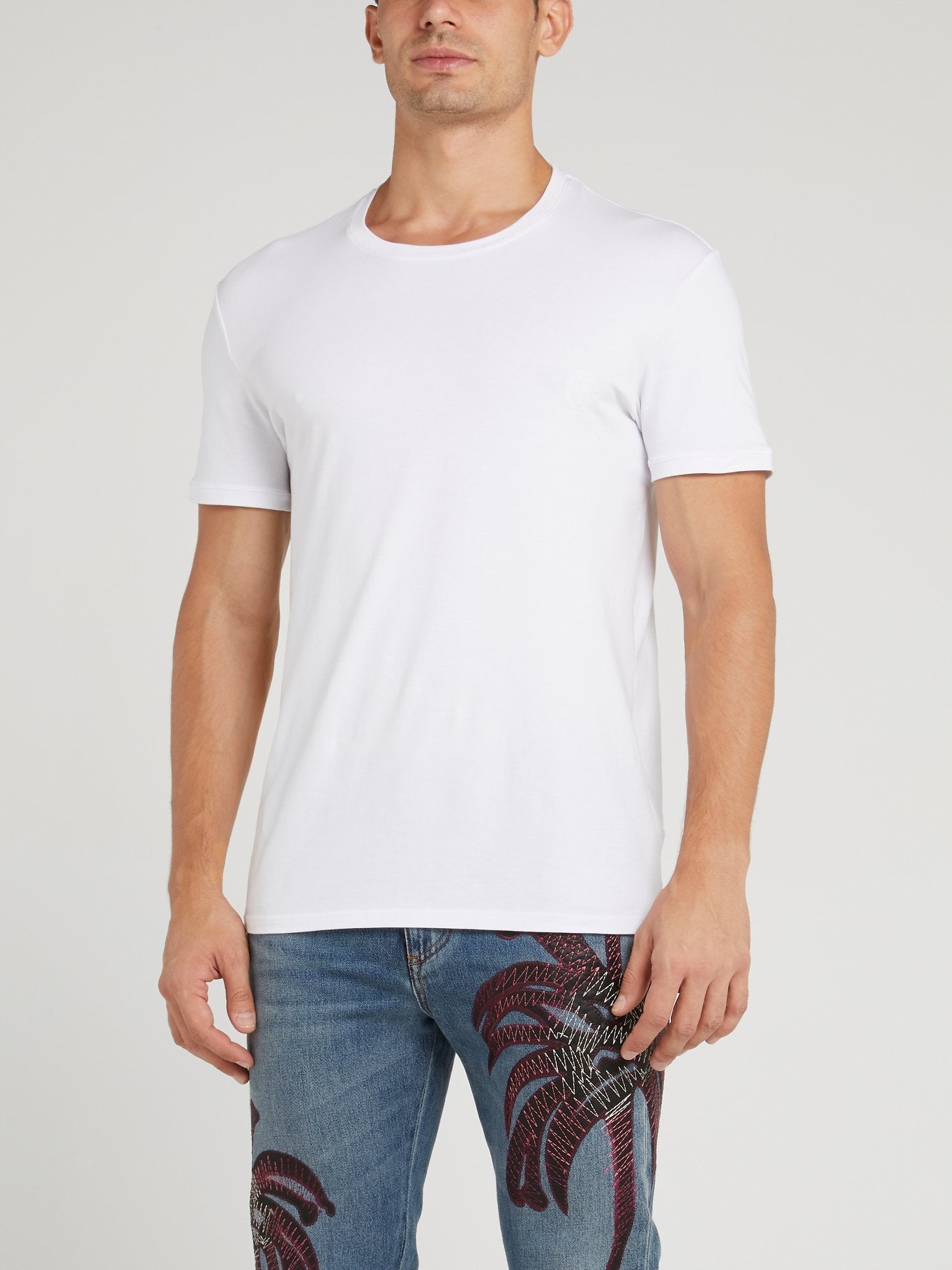 White Back Logo T-Shirt