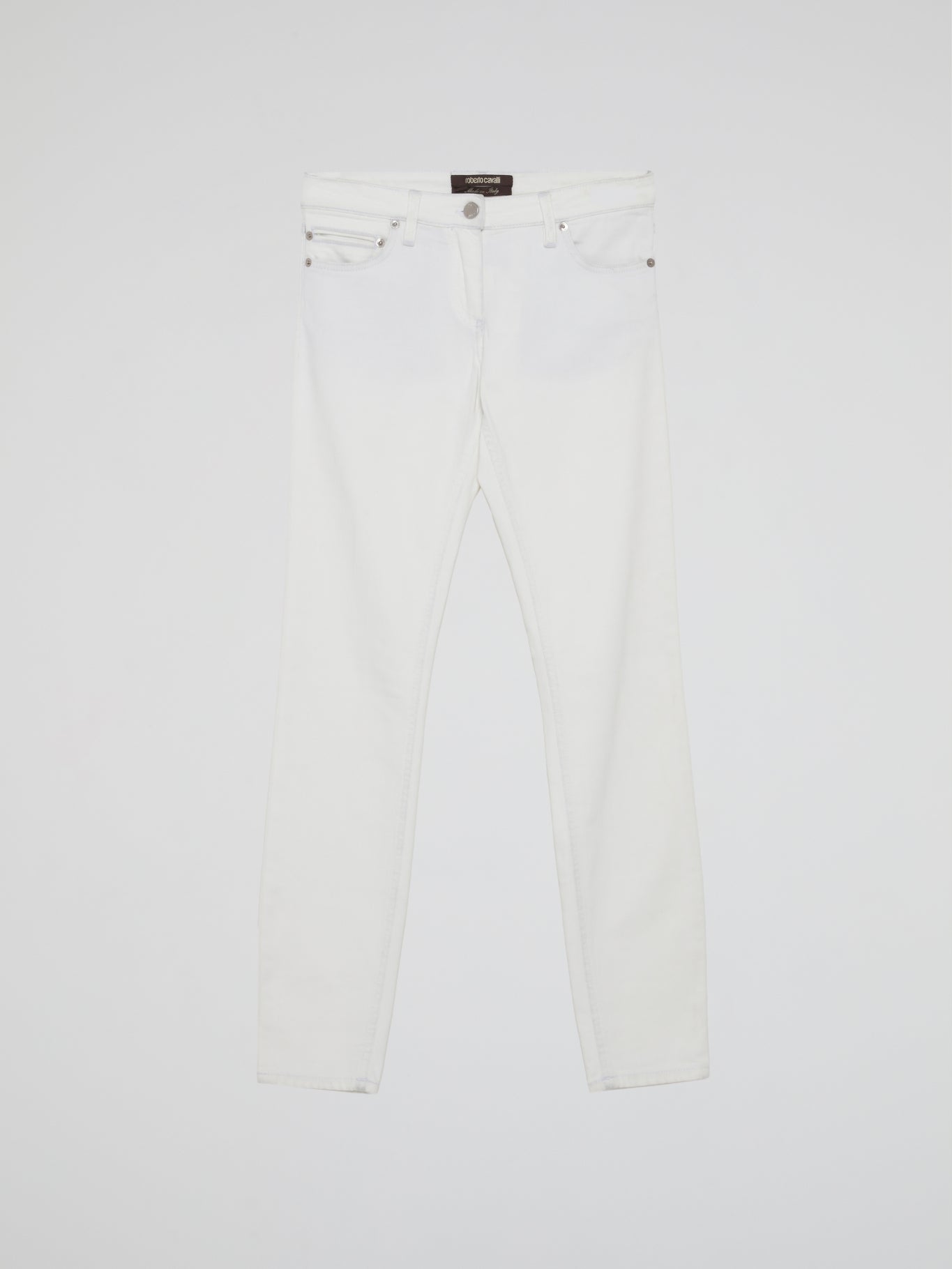 White Slim Fit Jeans