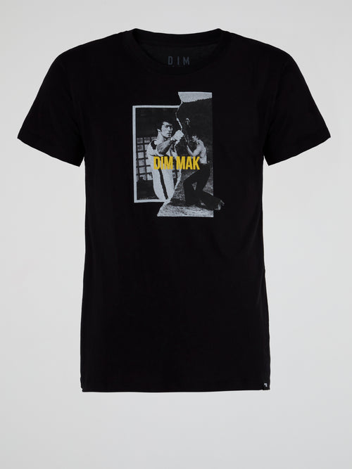 Black Bruce Lee Teaser T-Shirt